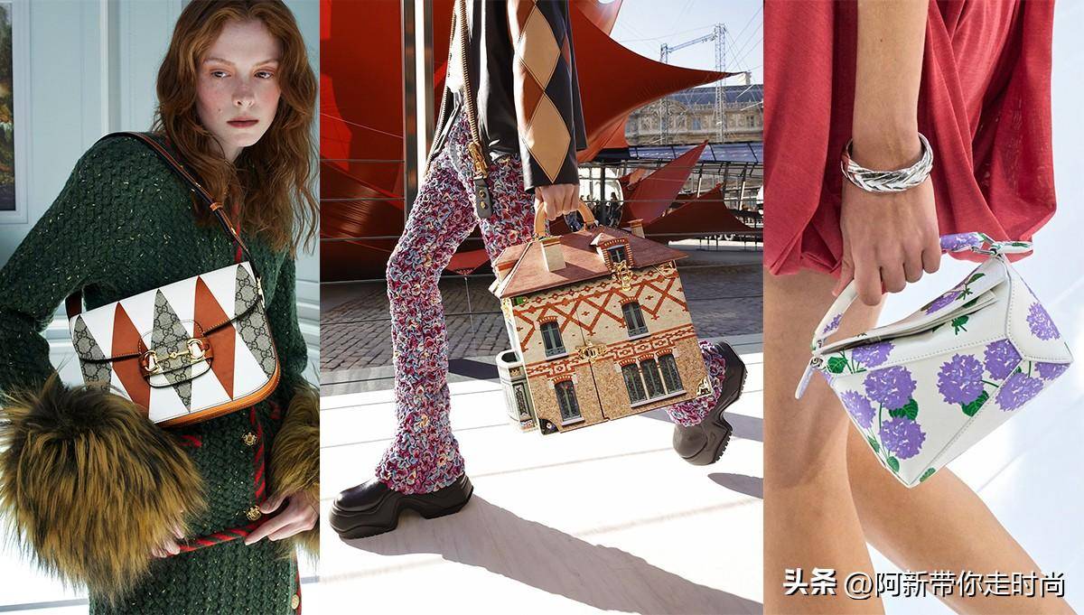 手工迷你小零食苹果版:一周新包 - LV 故居工坊造型硬箱包，Miu Miu 牛油果绿色翻盖包